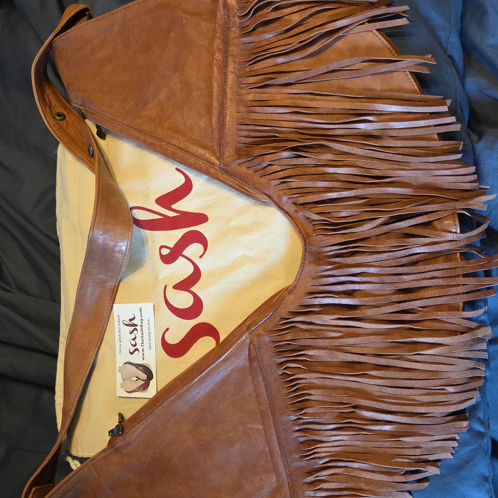 Sash  Bag Full Fringe Crossbody